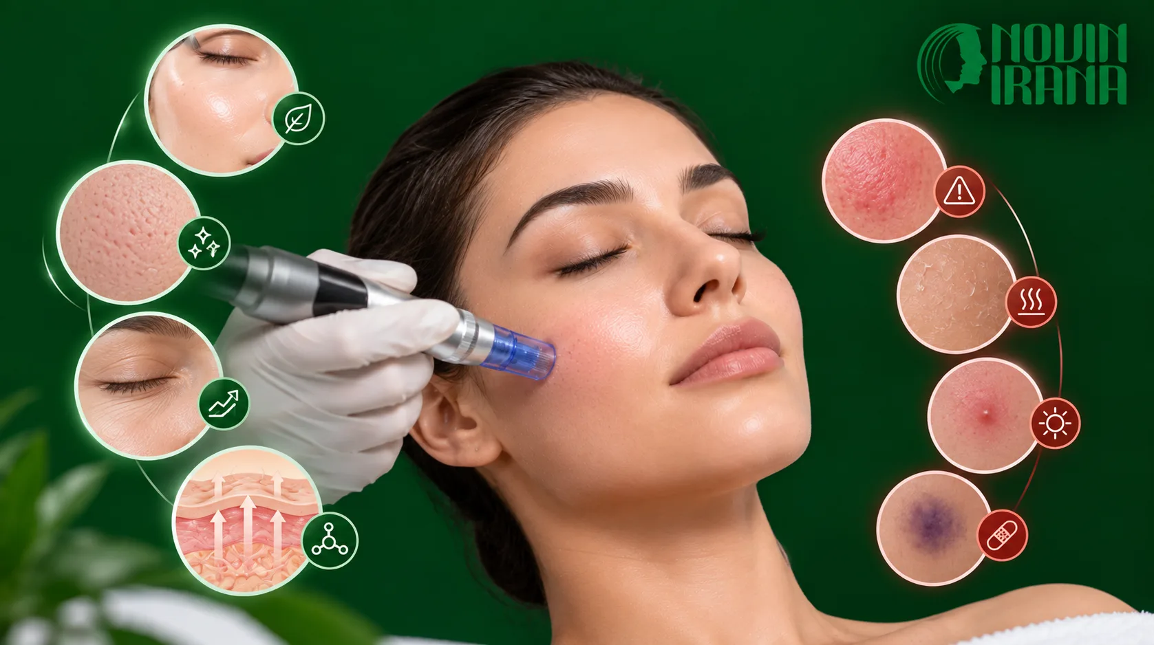 عوارض و مزایای انجام میکرونیدلینگ مشهد چیست؟